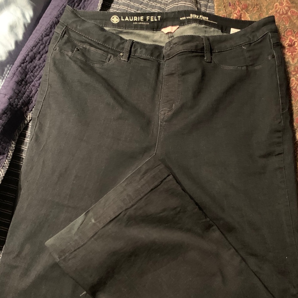 Laurie Felt Silky denim boot cut jeans